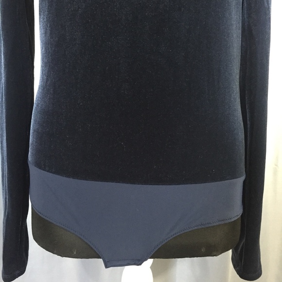 J. Crew womens velvet long sleeve bodysuit - Picture 10 of 11